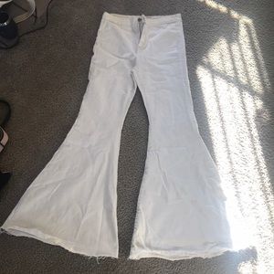White bell bottoms